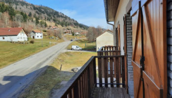 EXCLUSIF ! 800 m des navettes de ski ! 3 pièces de 49 m² balcon, terrain, cave, stationnement privatifs.