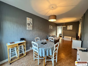 APPT 2 PIECES DE 46 m² DANS LE CENTRE VILLE ET AU BORD DU LAC. AV CAVE ET GRENIER