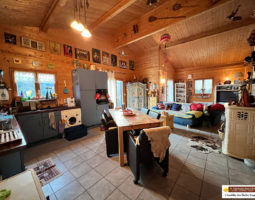 PROCHE GERARDMER, BEAU CHALET DE 70 m² SUR TERRAIN PAYSAGE,