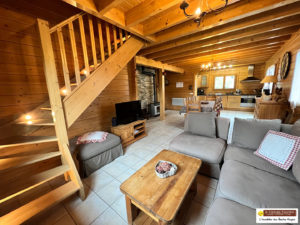 A 1 KM DU CENTRE ! CHALET 5 PIECES 2 SALLES D’EAU