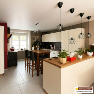 EXCLUSIVITE !  LA BRESSE  SUPERBE DUPLEX rénové avec terrasse, jardin et garage