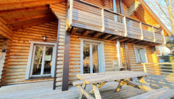 Chalet d&rsquo;exception en rondins ! RARE A LA VENTE
