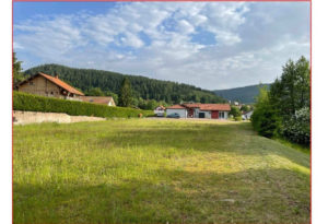 Terrain à batir entre lacs et montagne.