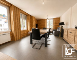 LA BRESSE – APPARTEMENT 82 m² AVEC ENTRÉE PRIVATIVE ET TERRASSE