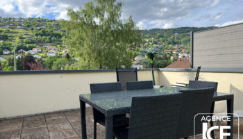 LA BRESSE, appartement avec grande terrasse